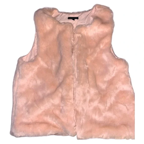 Signature Studio Faux Fur Vest Size XL - Picture 2 of 6